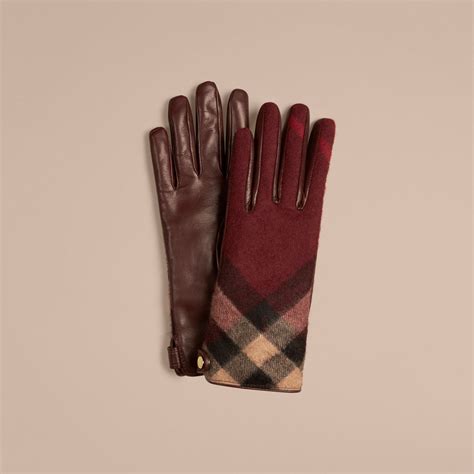 burberry womens cashmere gloves